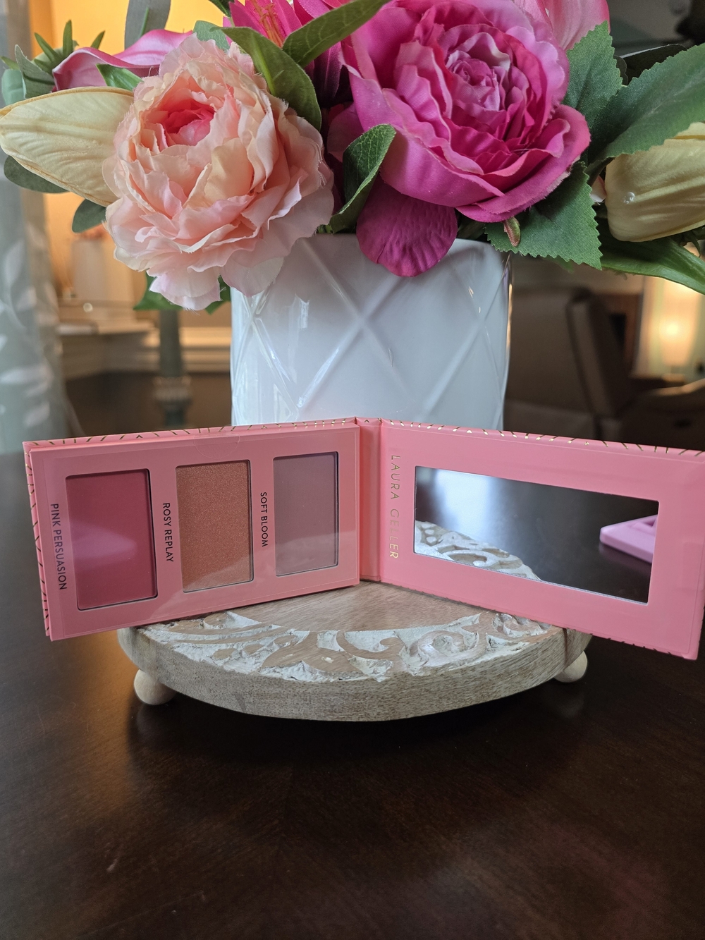 Laura Geller Made To Multitask Powder Palette Fkawlessly Flushed Palette NIB